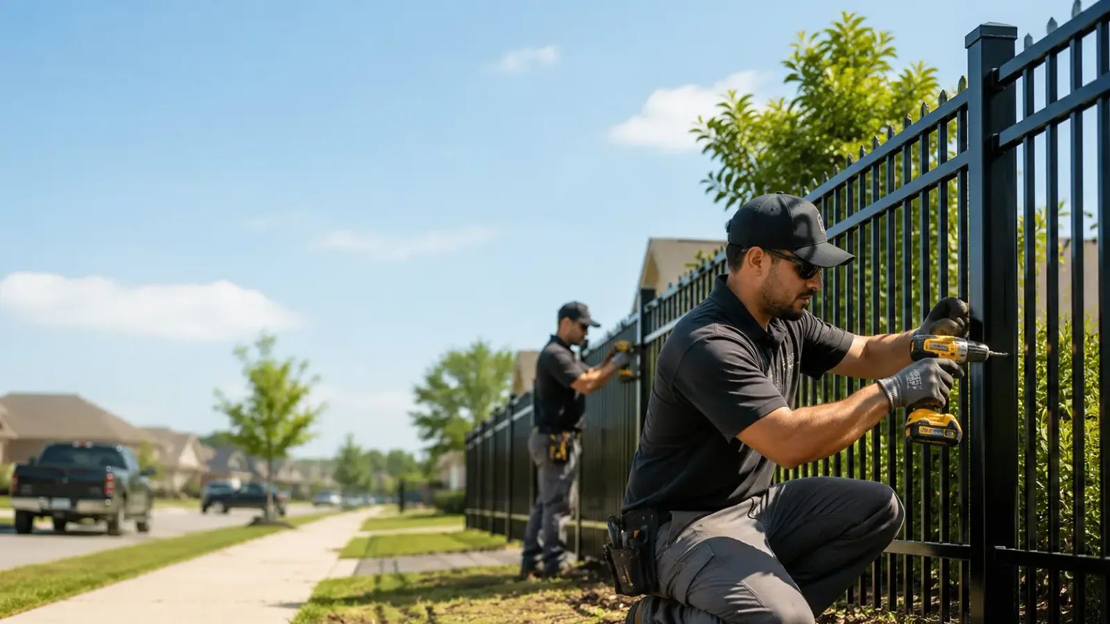 Metal Fence Installation in Clarkrange, TN